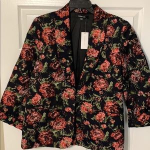 A Floral Blazer